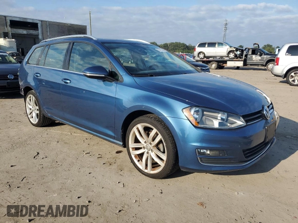 2017 Volkswagen Golf SportWagen S with VIN 3VWC17AU1HM543092, listed as a Copart auction lot 73727304 with 78,654 mi miles and Salvage Title. Bid and sale history available at carsss.com. Image 4.