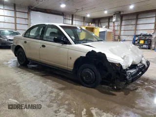 1998 Saturn SL with VIN 1G8ZH5284WZ283758, listed as a Copart auction lot 51630555 with 200,690 mi miles and Salvage title. Bid and sale history available at DreamBid. Image 4.