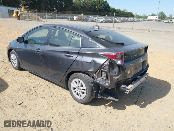 2016 Toyota Prius Two with VIN JTDKBRFU6G3510041, listed as a IAAI auction lot 42031473 with 157,885 mi miles. Bid and sale history available at carsss.com. Image 3.
