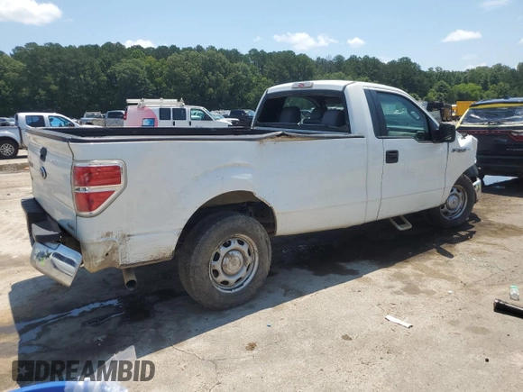 2013 Ford F-150 XL with VIN 1FTNF1CF6DKE49056, listed as a Copart auction lot 61586225 with 1,700,870 mi miles and Clean title. Bid and sale history available at DreamBid. Image 3.