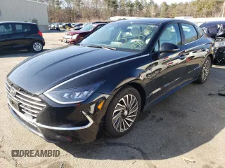 2021 Hyundai Sonata Hybrid SEL with VIN KMHL34JJ1MA034981, listed as a Copart auction lot 38107862 with 8,662 mi miles. Bid and sale history available at carsss.com. Image 2.