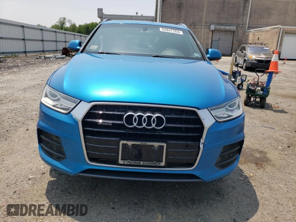 2016 Audi Q3 Premium Plus with VIN WA1EFCFS6GR006254, listed as a Copart auction lot 52847763 with 96,485 mi miles. Bid and sale history available at carsss.com. Image 5.