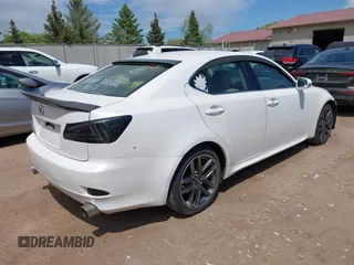2012 Lexus IS 250 with VIN JTHCF5C24C5057930, listed as a IAAI auction lot 42251242 with 133,123 mi miles and . Bid and sale history available at DreamBid. Image 4.