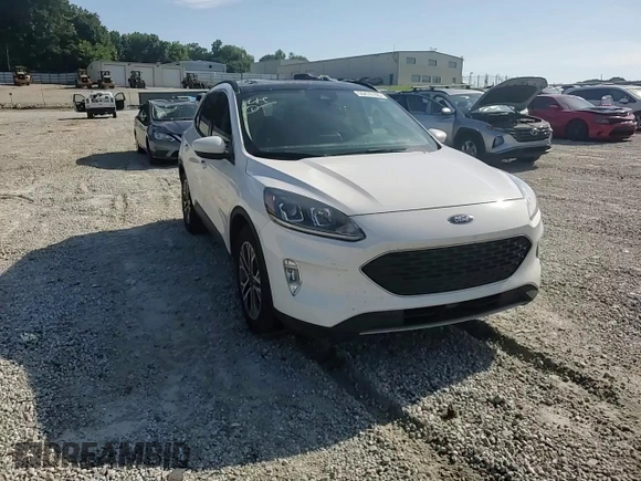 2020 Ford Escape SEL with VIN 1FMCU0H65LUC76743, listed as a Copart auction lot 59478105 with 125,277 mi miles and Salvage title. Bid and sale history available at DreamBid. Image 14.
