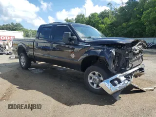 2013 Ford F-250 XL with VIN 1FT7W2BT6DEB08275, listed as a Copart auction lot 61910995 with 270,332 mi miles and Salvage title. Bid and sale history available at DreamBid. Image 4.