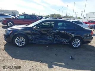 2018 Volkswagen Passat 2.0T S with VIN 1VWAA7A35JC007347, listed as a IAAI auction lot 41809749 with 39,123 mi miles. Bid and sale history available at carsss.com. Image 14.