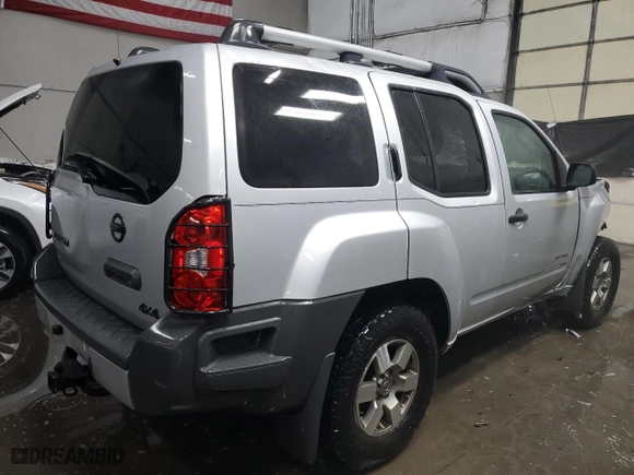 2009 Nissan Xterra X with VIN 5N1AN08W59C506560, listed as a Copart auction lot 46229595 with 257,849 mi miles and Salvage Title. Bid and sale history available at carsss.com. Image 3.