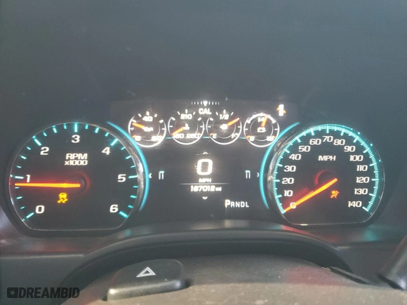 2017 GMC Sierra 1500 Denali with VIN 3GTU2PEC1HG472108, listed as a Copart auction lot 80166294 with 187,012 mi miles and Salvage Title. Bid and sale history available at carsss.com. Image 9.
