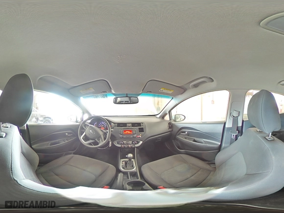 2013 Kia Rio LX with VIN KNADM5A30D6213543, listed as a Copart auction lot 50746755 with 121,205 mi miles and Salvage Title. Bid and sale history available at carsss.com. Image 14.