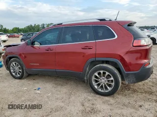 2019 Jeep Cherokee Latitude Plus with VIN 1C4PJLLB8KD176655, listed as a Copart auction lot 63762115 with 111,973 mi miles and Salvage title. Bid and sale history available at DreamBid. Image 2.