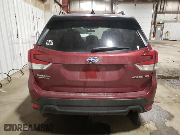 2024 Subaru Forester Premium with VIN JF2SKACC0RH491538, listed as a Copart auction lot 43653365 with 4,512 mi miles and Salvage Title. Bid and sale history available at carsss.com. Image 6.