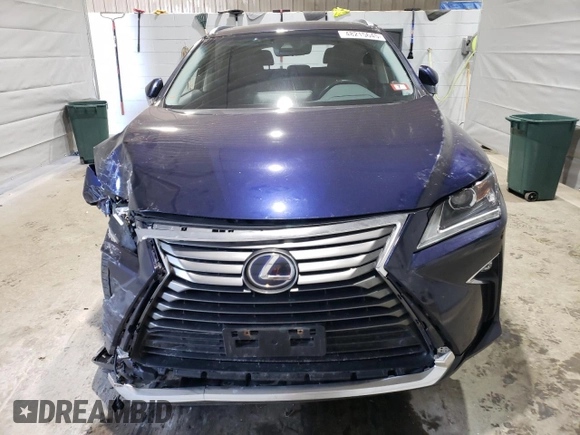 2017 Lexus RX with VIN 2T2BGMCA7HC017438, listed as a Copart auction lot 48215645 with 101,346 mi miles and Salvage Title. Bid and sale history available at carsss.com. Image 5.