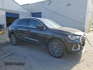2022 Audi Q3 Premium with VIN WA1AUCF39N1092183, listed as a Copart auction lot 88644905 with 50,684 mi miles and Salvage Title. Bid and sale history available at carsss.com. Image 4.