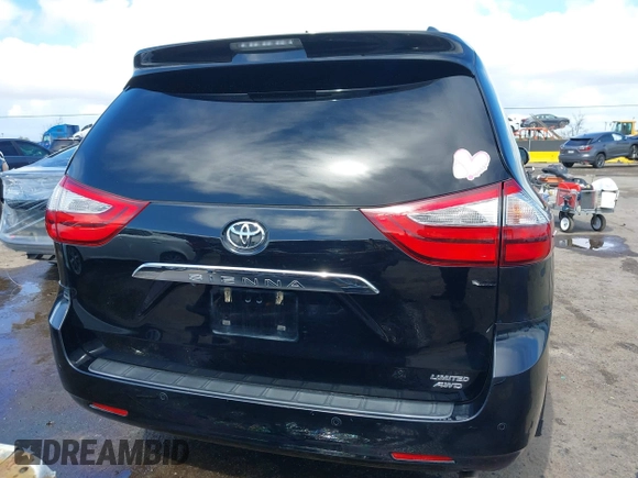2017 Toyota Sienna XLE with VIN 5TDDZ3DC8HS186246, listed as a IAAI auction lot 41818631 with 182,583 mi miles and . Bid and sale history available at DreamBid. Image 17.