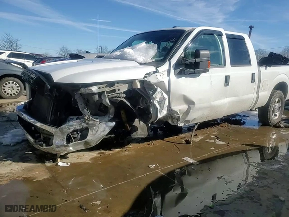 2016 Ford Super Duty F-250 SRW Lariat with VIN 1FT7W2B61GEC52590, listed as a Copart auction lot 88064265 with 97,267 mi miles and Salvage Title. Bid and sale history available at carsss.com. Image 11.