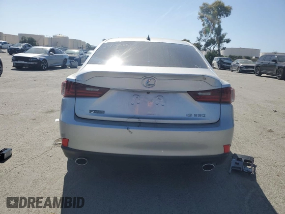 2016 Lexus IS 350 with VIN JTHBE1D25G5023751, listed as a Copart auction lot 55272315 with 118,419 mi miles and Salvage Title. Bid and sale history available at DreamBid. Image 6.