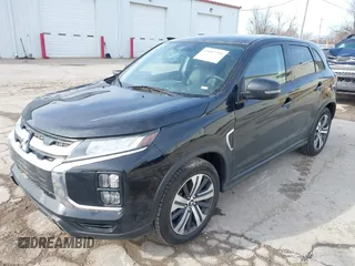 2022 Mitsubishi Outlander Sport ES with VIN JA4ARUAU0NU008029, listed as a IAAI auction lot 41857295 with 50,075 mi miles. Bid and sale history available at carsss.com. Image 17.