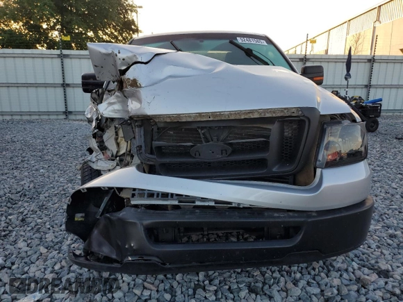 2006 Ford F-150 XLT with VIN 1FTRW12W36KC59835, listed as a Copart auction lot 52481585 with 201,301 mi miles and Salvage Title. Bid and sale history available at DreamBid. Image 5.