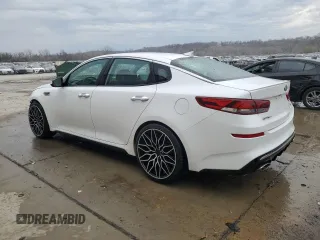 2019 Kia Optima LX with VIN 5XXGT4L31KG330542, listed as a Copart auction lot 50617965 with 46,105 mi miles and Salvage Title. Bid and sale history available at carsss.com. Image 2.
