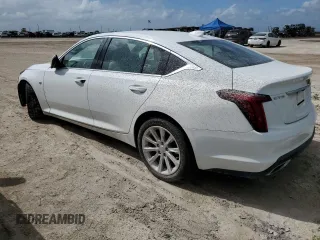 2020 Cadillac CT5 Luxury with VIN 1G6DM5RK9L0126887, listed as a Copart auction lot 76108594 with Not provided miles and Non repairable. Bid and sale history available at DreamBid. Image 2.