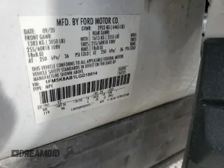2020 Ford Police Interceptor Utility z VIN 1FM5K8AB1LGD18814, wystawiony jako Copart lot #55381725 z przebiegiem 80 132 mil mil oraz Nie do naprawy. Historia ofert i sprzedaży dostępna na DreamBid. Obrazek 14.