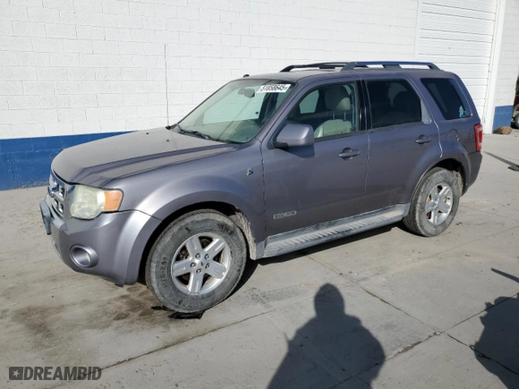 2008 Ford Escape Hybrid with VIN 1FMCU59H08KC38840, listed as a Copart auction lot 51858645 with 216,630 mi miles and Clean Title. Bid and sale history available at carsss.com. Image 1.