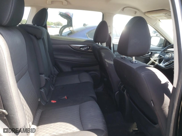 2019 Nissan Rogue SV with VIN JN8AT2MT9KW268447, listed as a Copart auction lot 52122585 with 87,215 mi miles and Salvage Title. Bid and sale history available at carsss.com. Image 10.
