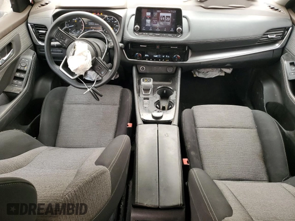 2022 Nissan Rogue SV with VIN 5N1BT3BB6NC708397, listed as a Copart auction lot 47824195 with 65,914 mi miles and Salvage Title. Bid and sale history available at DreamBid. Image 8.