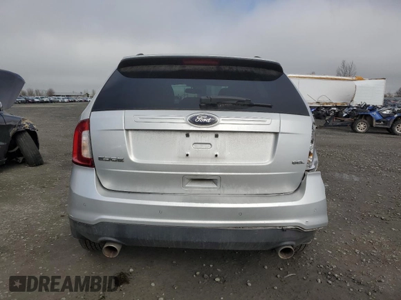 2013 Ford Edge SEL with VIN 2FMDK3JC3DBE07722, listed as a Copart auction lot 46299115 with 68,145 mi miles and Salvage Title. Bid and sale history available at carsss.com. Image 6.