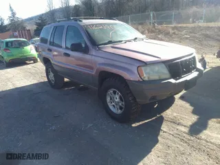 2002 Jeep Grand Cherokee Laredo with VIN 1J4GW48S92C169827, listed as a IAAI auction lot 41621901 with 169,373 mi miles. Bid and sale history available at carsss.com. Image 1.