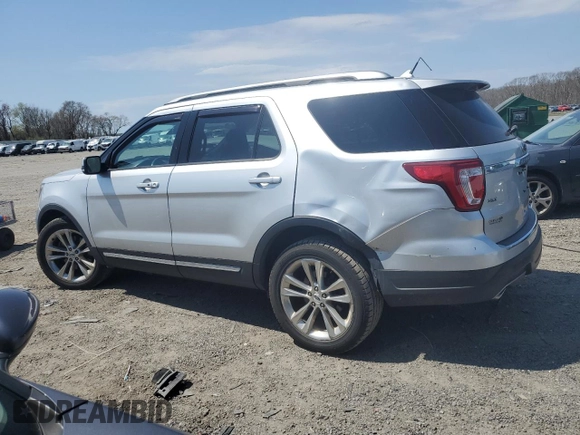 2018 Ford Explorer XLT with VIN 1FM5K8D89JGB01802, listed as a Copart auction lot 51466695 with 153,831 mi miles and Salvage Title. Bid and sale history available at DreamBid. Image 2.