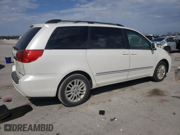 2007 Toyota Sienna XLE with VIN 5TDZK22C77S082529, listed as a Copart auction lot 50909205 with 166,696 mi miles and Clean Title. Bid and sale history available at carsss.com. Image 3.