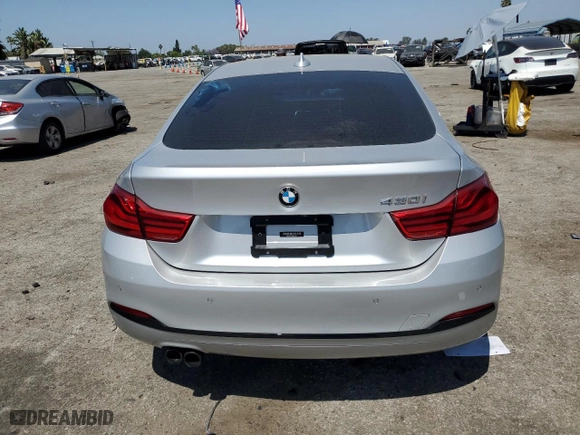 2019 BMW 4 Series 430i with VIN WBA4J1C55KBM12916, listed as a Copart auction lot 59987894 with 39,835 mi miles and Salvage Title. Bid and sale history available at carsss.com. Image 6.