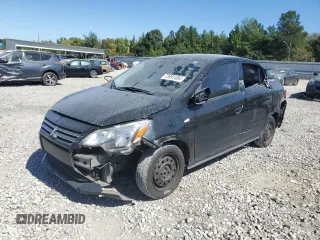 2021 Mitsubishi Mirage ES z VIN ML32FUFJ7MHF06386, wystawiony jako Copart lot #73991404 z przebiegiem 97 988 mil mil oraz Szkoda całkowita • Salvage title. Historia ofert i sprzedaży dostępna na DreamBid. Obrazek 1.