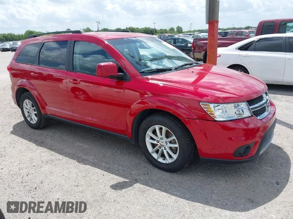 2015 Dodge Journey SXT with VIN 3C4PDCBB2FT560777, listed as a IAAI auction lot 42017660 with 132,628 mi miles and . Bid and sale history available at DreamBid. Image 1.