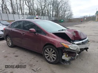 2012 Honda Civic EX with VIN 2HGFB2F83CH543244, listed as a IAAI auction lot 42009226 with 106,175 mi miles and . Bid and sale history available at DreamBid. Image 1.