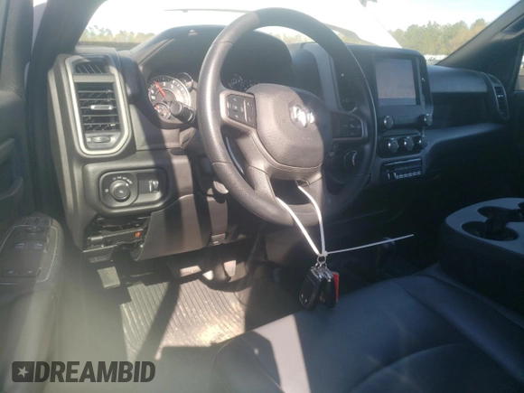 2024 Ram 2500 Tradesman with VIN 3C6MR5AJ2RG251257, listed as a Copart auction lot 50943035 with 7,128 mi miles and Salvage title. Bid and sale history available at DreamBid. Image 8.