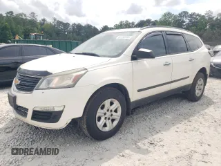 2015 Chevrolet Traverse LS z VIN 1GNKRFED8FJ127389, wystawiony jako Copart lot #54150705 z przebiegiem 207 983 mil mil oraz Szkoda całkowita • Salvage title. Historia ofert i sprzedaży dostępna na DreamBid. Obrazek 1.