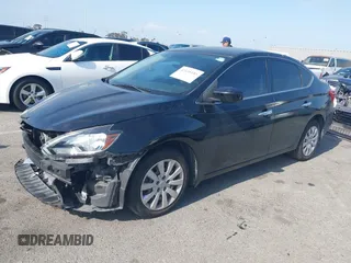 2017 Nissan Sentra SV with VIN 3N1AB7AP2HY335185, listed as a IAAI auction lot 42158185 with 41,043 mi miles and . Bid and sale history available at carsss.com. Image 2.