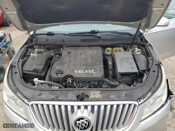 2011 Buick LaCrosse CXS with VIN 1G4GE5EDXBF180351, listed as a Copart auction lot 80424394 with 77,224 mi miles and Salvage Title. Bid and sale history available at carsss.com. Image 12.