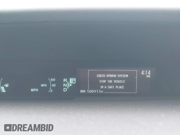 2015 Toyota Prius Four with VIN JTDKN3DU9F0400107, listed as a IAAI auction lot 42068273 with 100,915 mi miles. Bid and sale history available at carsss.com. Image 7.
