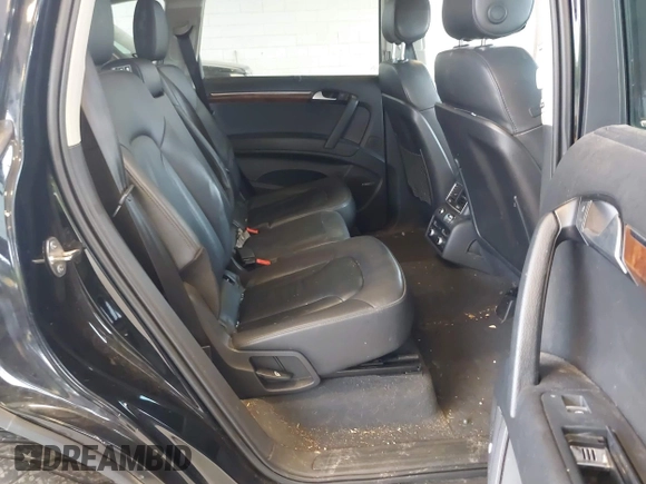 2015 Audi Q7 Premium Plus with VIN WA1LGAFE2FD020974, listed as a IAAI auction lot 42053103 with 107,013 mi miles and . Bid and sale history available at DreamBid. Image 8.