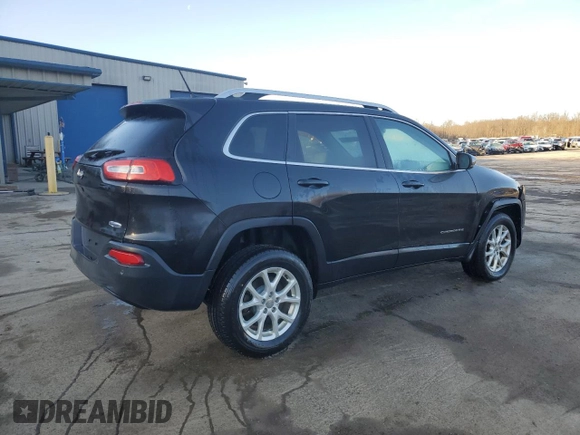 2015 Jeep Cherokee Latitude with VIN 1C4PJMCBXFW694086, listed as a Copart auction lot 49604405 with 119,743 mi miles and Salvage Title. Bid and sale history available at carsss.com. Image 3.