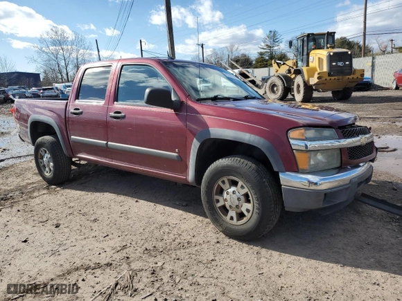 2008 Chevrolet Colorado LT w/1LT with VIN 1GCDT33E488216125, listed as a Copart auction lot 45161145 with 201,386 mi miles and Salvage Title. Bid and sale history available at carsss.com. Image 4.