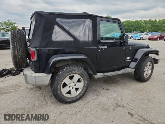 2007 Jeep Wrangler Sahara with VIN 1J8FA54117L172014, listed as a Copart auction lot 63131755 with 115,124 mi miles and Clean title. Bid and sale history available at DreamBid. Image 3.