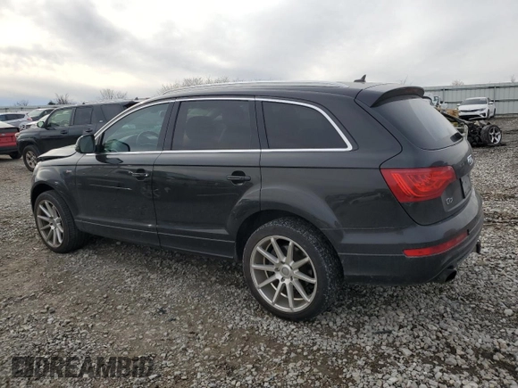 2013 Audi Q7 3.0T S line Prestige with VIN WA1DGAFE4DD010626, listed as a Copart auction lot 84907214 with 158,521 mi miles and Salvage Title. Bid and sale history available at carsss.com. Image 2.