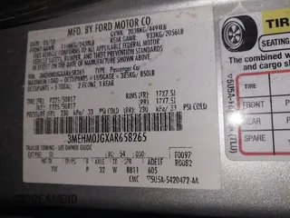 2010 Mercury Milan Premier with VIN 3MEHM0JGXAR658265, listed as a IAAI auction lot 41587206 with 227,363 mi miles. Bid and sale history available at carsss.com. Image 9.