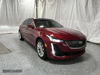2020 Cadillac CT5 Premium Luxury with VIN 1G6DT5RK5L0124587, listed as a Copart auction lot 54260185 with 17,544 mi miles and Clean Title. Bid and sale history available at carsss.com. Image 1.