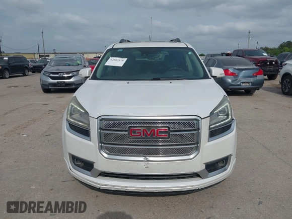 2016 GMC Acadia Denali with VIN 1GKKVTKD2GJ214010, listed as a IAAI auction lot 42082570 with 143,754 mi miles. Bid and sale history available at carsss.com. Image 12.