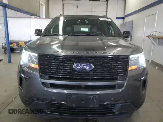 2019 Ford Explorer Sport with VIN 1FM5K8GT1KGA08905, listed as a Copart auction lot 54870105 with 92,497 mi miles and Salvage Title. Bid and sale history available at carsss.com. Image 5.